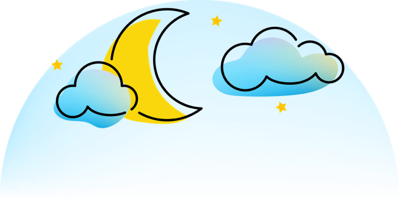 Night sky icon